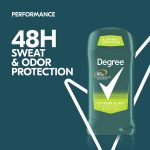 Degree Men Original Protection Antiperspirant Deodorant 48-Hour Sweat and Odor Protection Extreme Blast Antiperspirant For Men 2.7 oz, Pack of 6 - Image 7